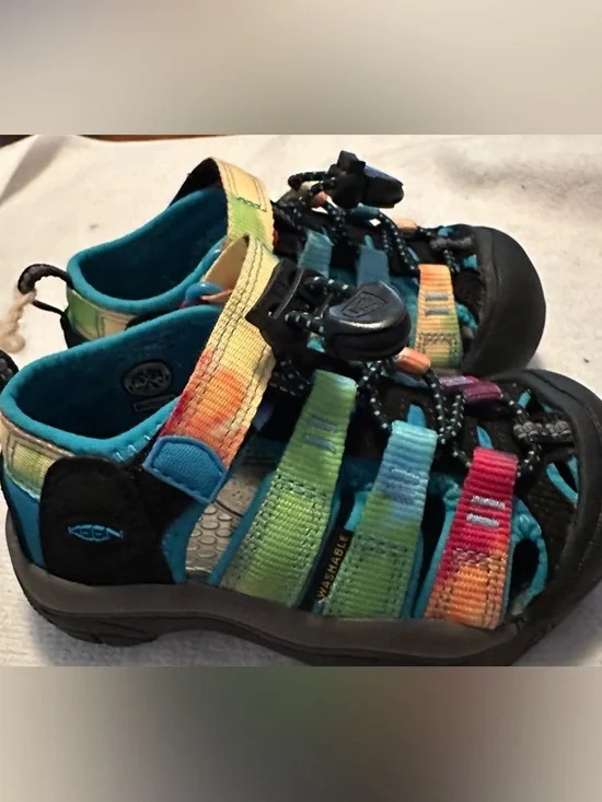 Keen Kids Rainbow Multi-Color Closed-Toe Sport Sandals - Picture 4 of 7